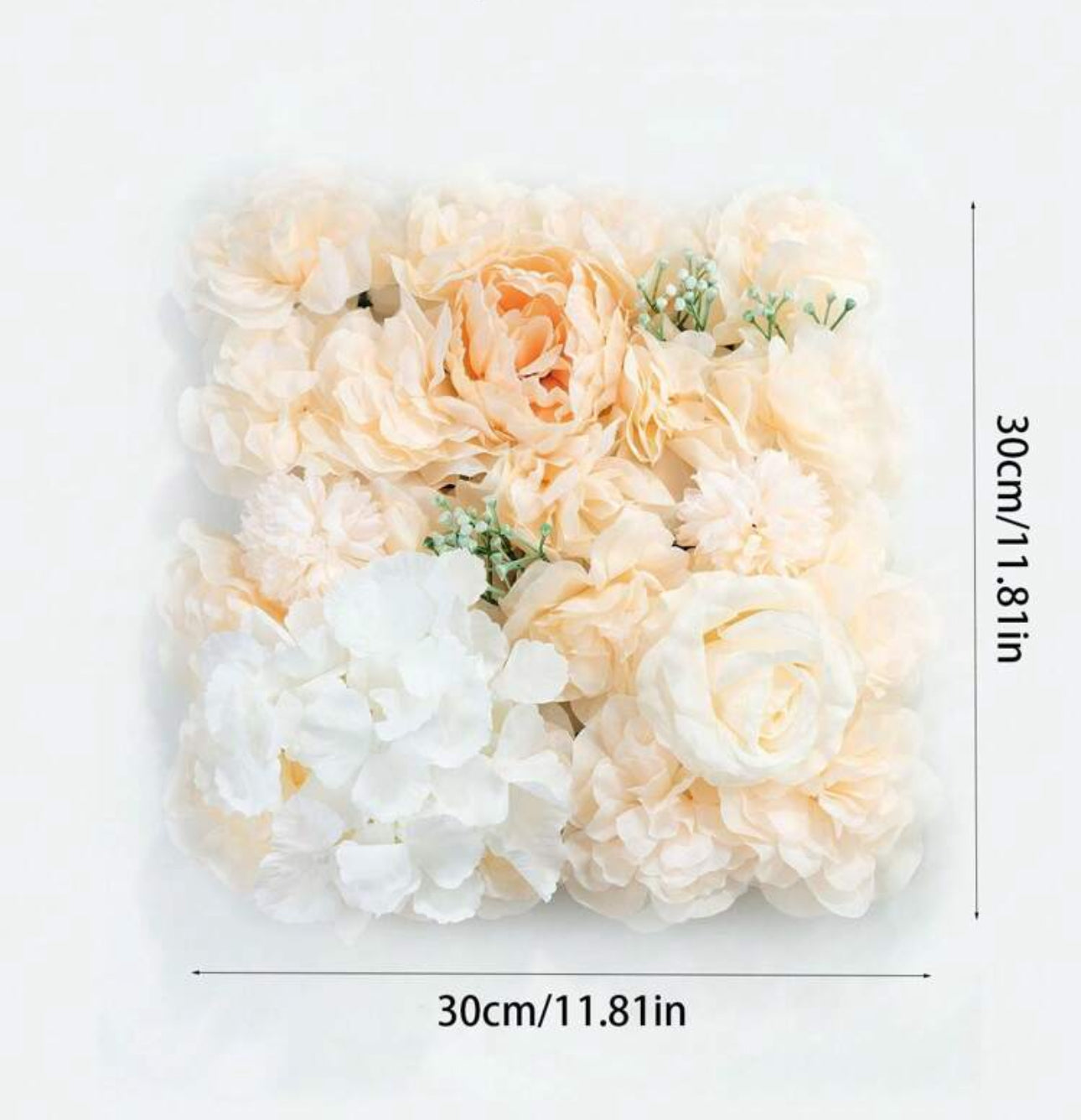 Artificial Flower Backdrop