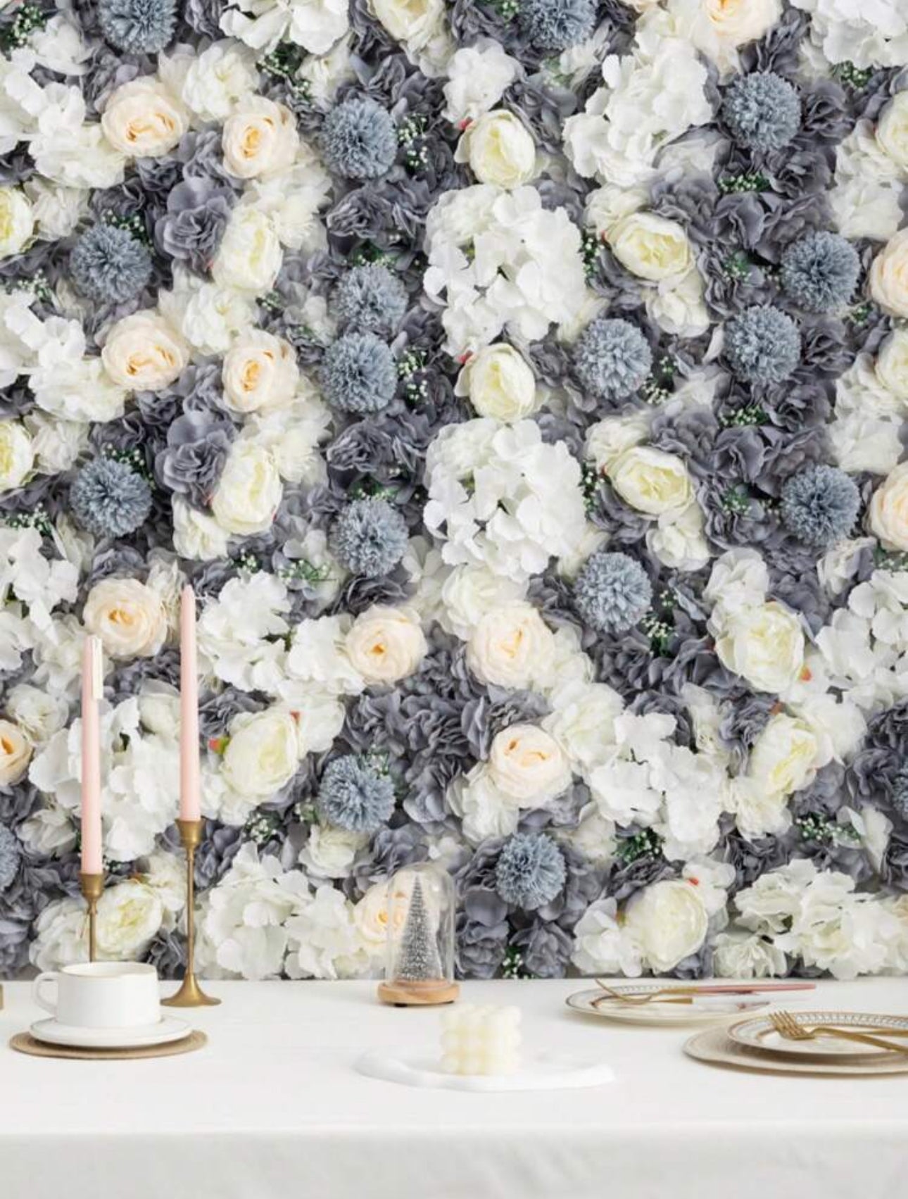 Artificial Flower Backdrop