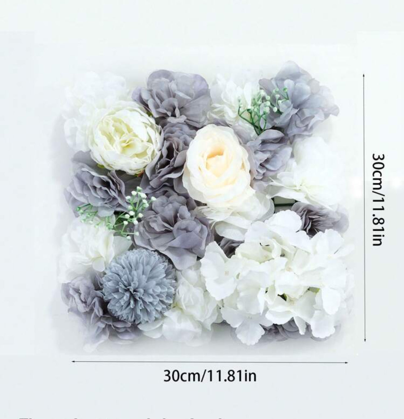 Artificial Flower Backdrop